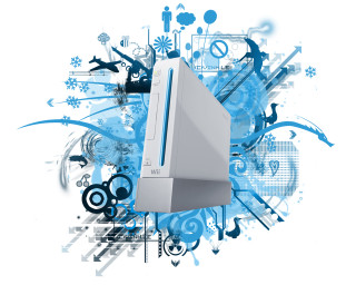 White computer tower blue black - game art free wallpaper