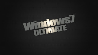 Windows 7 ultimate logo black - didier mouron free wallpaper