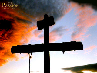 Cross sunset sky clouds person - erlund hudson free wallpaper