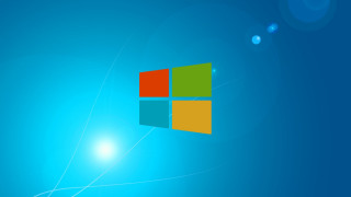 Blue background window sky bubbles - a blue sky in the background free wallpaper for desktop