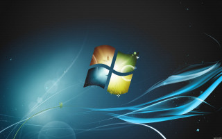 Computer screen blue wave windows 2 - felipe seade free wallpaper