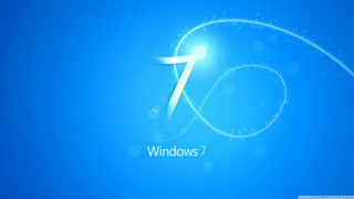 Blue wallpaper number seven background 2 - a white swirl free wallpaper