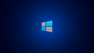 Blue wallpaper window background white 5 - a window in the middle of it free wallpaper