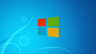 Blue background window wave sky - in the middle of it free wallpaper