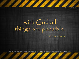 Black yellow striped bible quote - possible free wallpaper