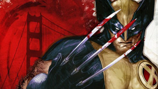 Man wolverine mask knives hands - western free wallpaper