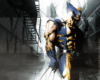 Man blue yellow costume sword - costume free wallpaper