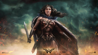 Woman wonder digital art burning - artgerm free wallpaper
