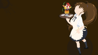 Woman holding tray cake flower - a tray free wallpaper