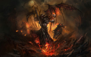 Demonic demon horns head image - horn and horns free wallpaper