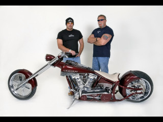 Two men red motorcycle white - one man free wallpaper