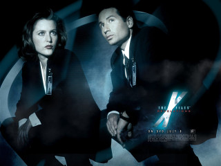 Man woman suits circular background - promotional image free wallpaper
