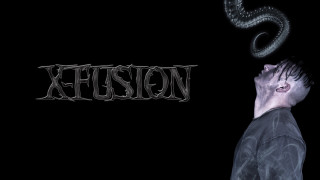 Man snake head black background - ambient occlusion free wallpaper