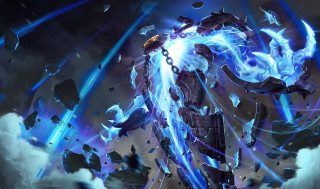 Game character chain sword hand - art free wallpaper for desktop