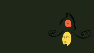 Cartoon character banana red eye - a red eye free wallpaper