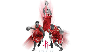Basketball game men graphic red - a graphic style free wallpaper