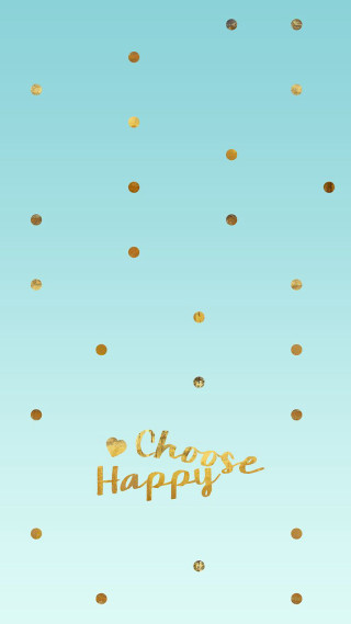 Blue gold background confetti choose - cheerful free wallpaper