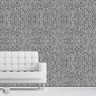 White couch gray wall kinetic - fine texture free wallpaper