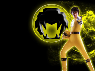 Yellow suit man holding ball - a yellow ball free wallpaper