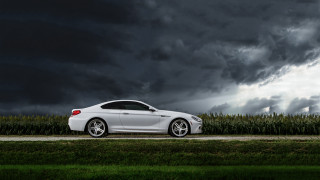 White car cloudy sky corn - stormy weather free wallpaper