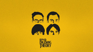 Yellow background three men glasses - glass free wallpaper