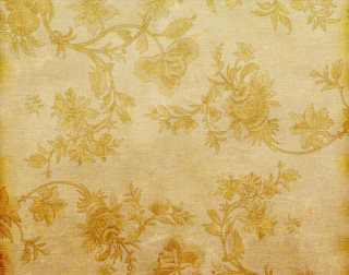 Rococo floral grungy autumn leaves - a faded edge free wallpaper