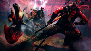 Men armor spears shields red - unreal engine 5 free wallpaper