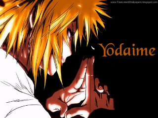 Anime blonde hair white shirt - gold free wallpaper