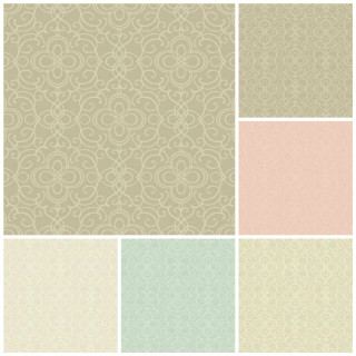 Pastel patterns set four colors - pastel color free wallpaper