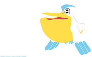 Yellow bird blue beak white - a yellow bird free wallpaper