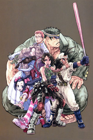 Anime characters baseball bat glove - a group of anime characters free wallpaper