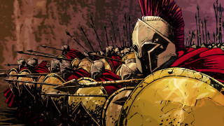 Roman soldier helmet sword background - achille leonardi free wallpaper
