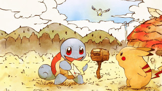 Pokemon pikachu baseball field bird 2 - overhead free wallpaper