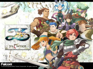 Ys seven group armor swords - eden box free wallpaper
