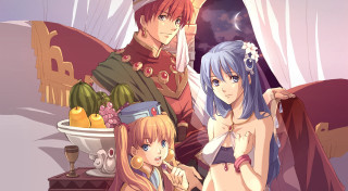 Anime couple room bed fruit - fruit free wallpaper