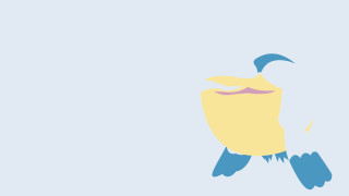 Blue tail yellow body flying - a blue tail free wallpaper