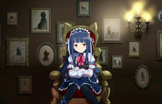 Anime girl chair room pictures - a chair in a room free wallpaper
