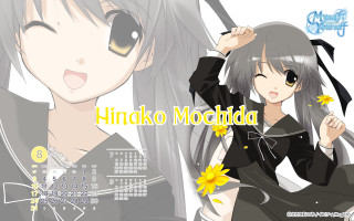 Girl black dress yellow flowers - yellow flower free wallpaper