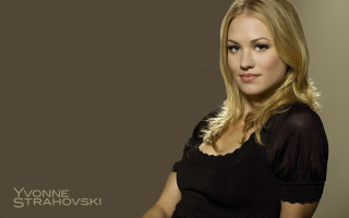 Blonde woman black top brown - a black top free wallpaper