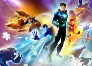 People painting space stars planets - a group of people free wallpaper for desktop