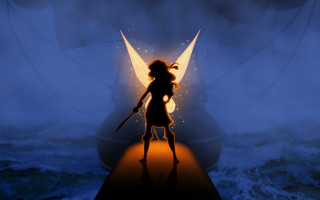 Cartoon character pier sword glowing 2 - a pier free wallpaper