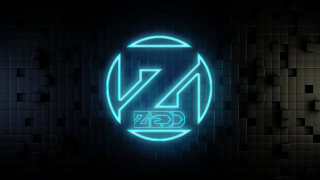 Neon logo letter z dark - an album cover free wallpaper
