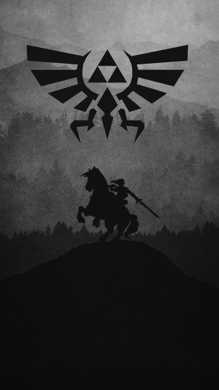 Black white person horse bird - fantasy art free wallpaper