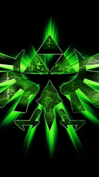 Green abstract background arrows triangles - a green abstract background free wallpaper