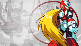 Red helmet android robot sword - a yellow hair free wallpaper