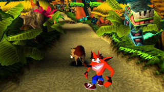 Cartoon character walking path forest - a cartoon character free wallpaper