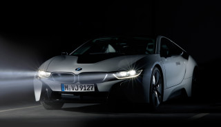 Car bright light headlight dark - a spotlight free wallpaper