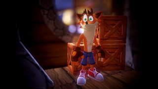 Cartoon cat wooden platform room - a cartoon cat free wallpaper