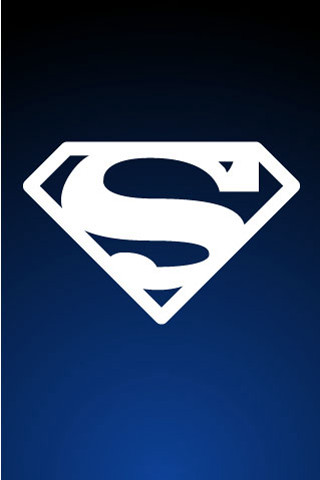 Superman logo blue background white - heroic free wallpaper