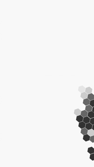 White black background cubes pattern 2 - clean free wallpaper